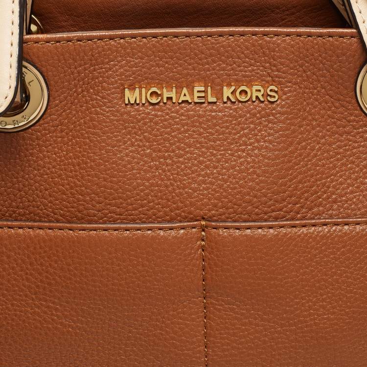 Pre Owned MICHAEL Michael Kors Brown Leather Bedford Tote