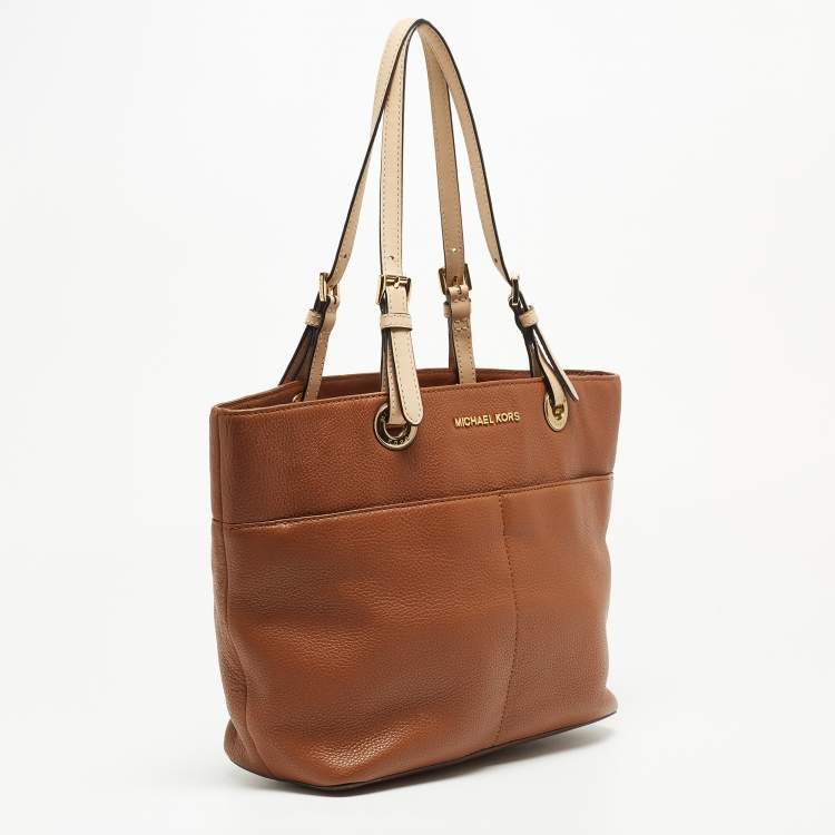 Pre Owned MICHAEL Michael Kors Brown Leather Bedford Tote