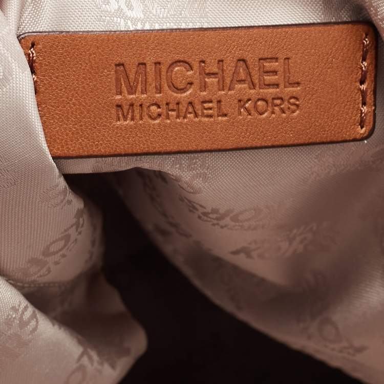 مملوكة مسبقًا MICHAEL Michael Kors Brown Leather Large Lilly Tote
