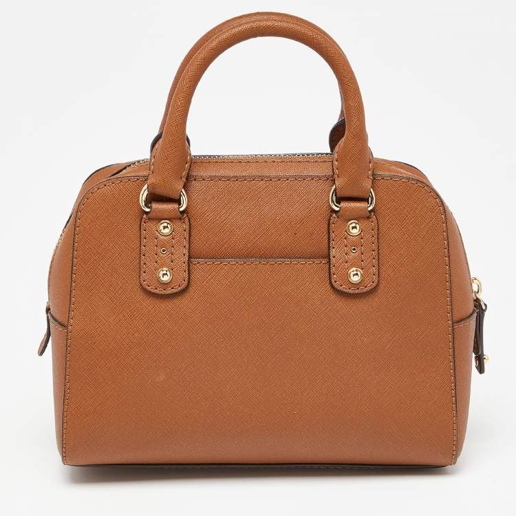 Pre Owned MICHAEL Michael Kors Brown Leather Satchel