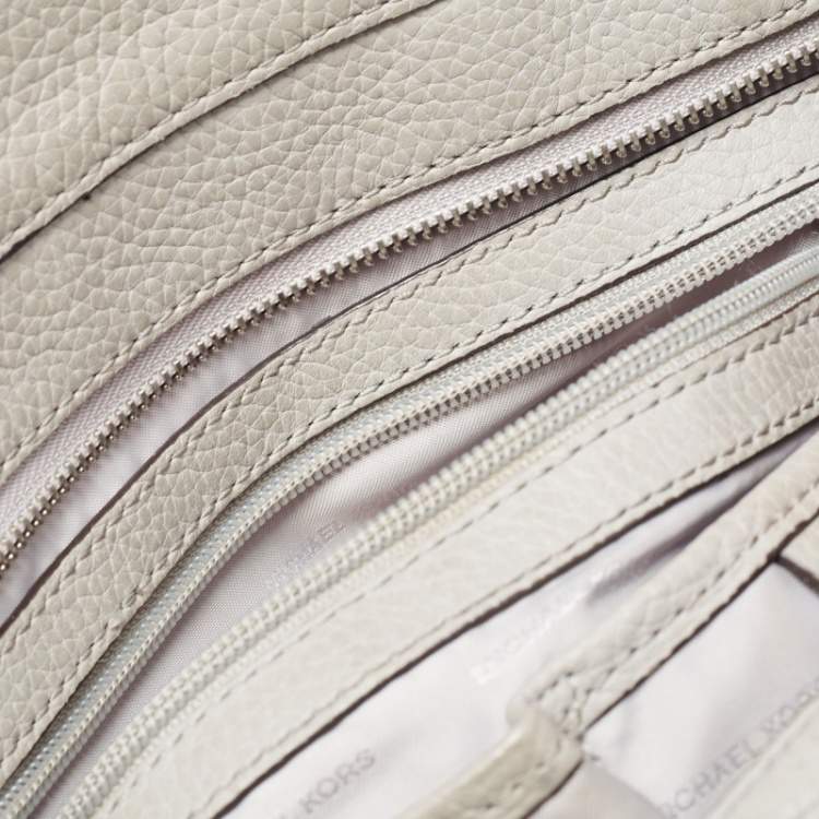 Pre Owned MICHAEL Michael Kors Grey Leather Anabelle Tote