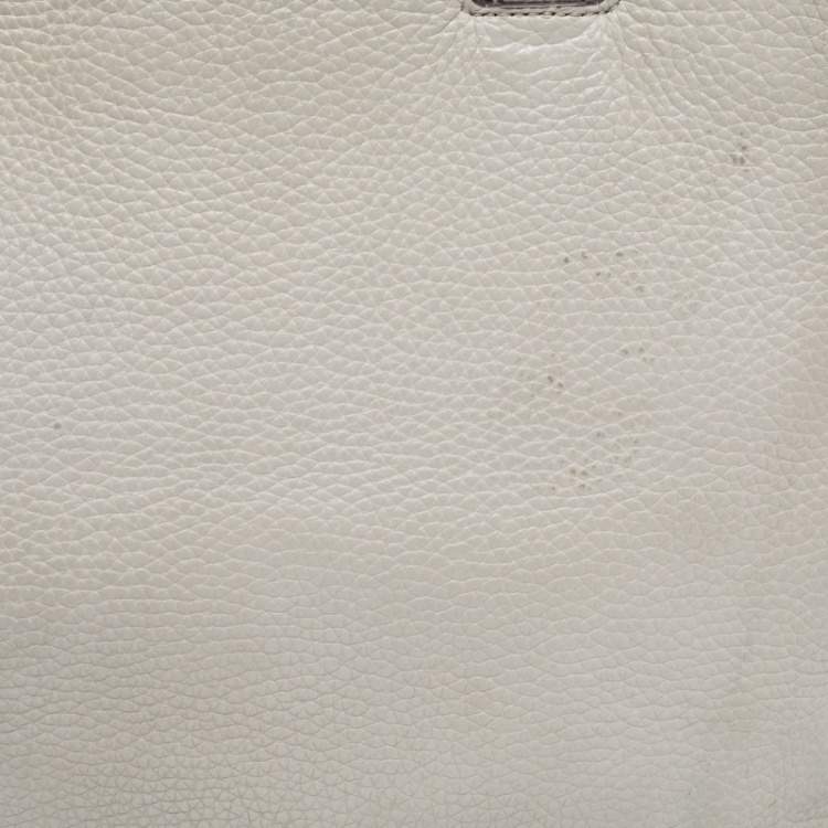 Pre Owned MICHAEL Michael Kors Grey Leather Anabelle Tote