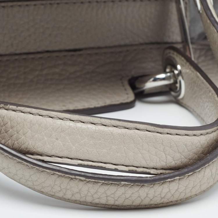 Pre Owned MICHAEL Michael Kors Grey Leather Anabelle Tote