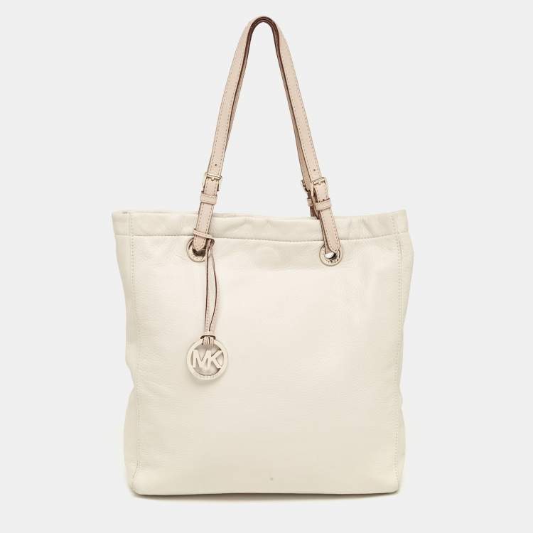 Michael Kors bag white outlet tote: cream white