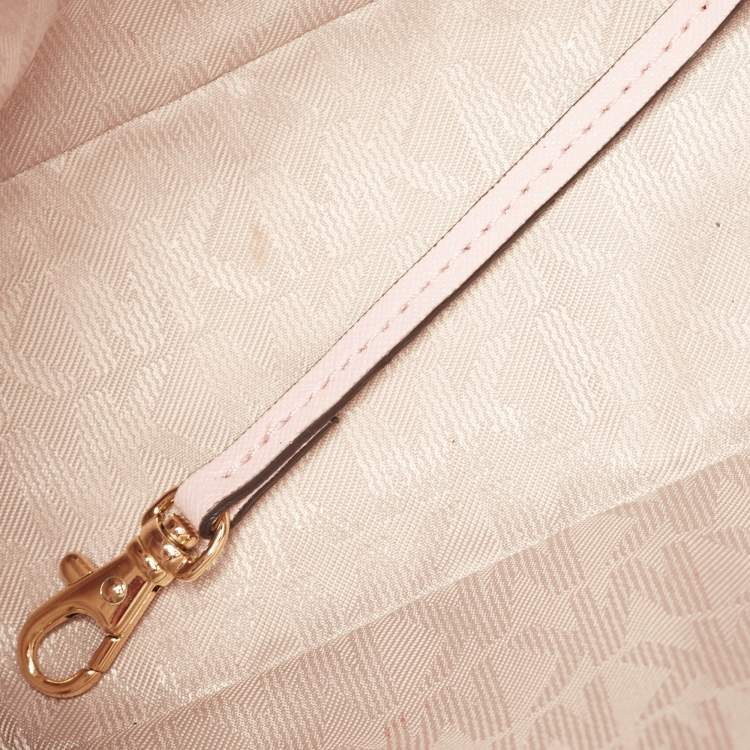 Pre Owned MICHAEL Michael Kors Pink Saffiano Leather Medium Selma Crossbody Bag