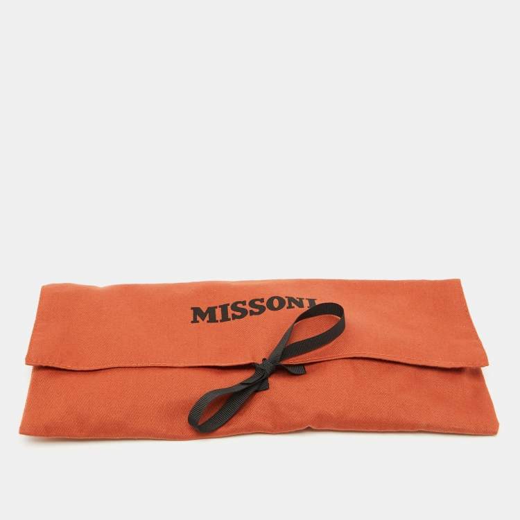 Pre Owned Missoni Mare Multicolor Lurex Knit Twisted Headband