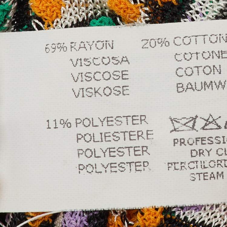 Pre Owned Missoni Mare Multicolor Lurex Knit Headband One Size