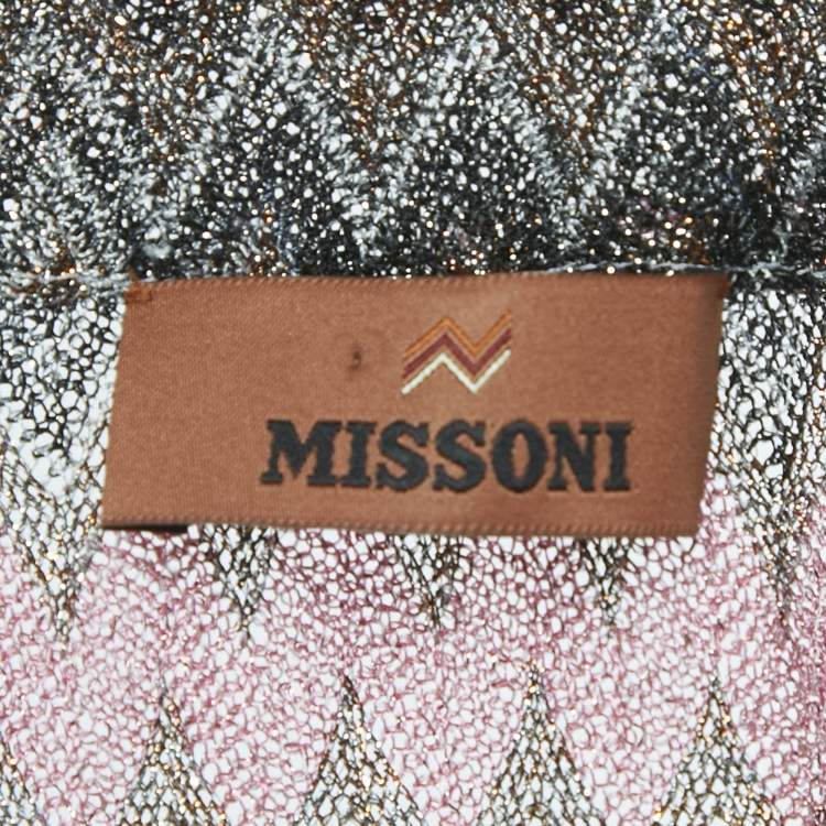 Pre Owned طقم تريكوت ميزوني لوريكس متعرج وردي صغير