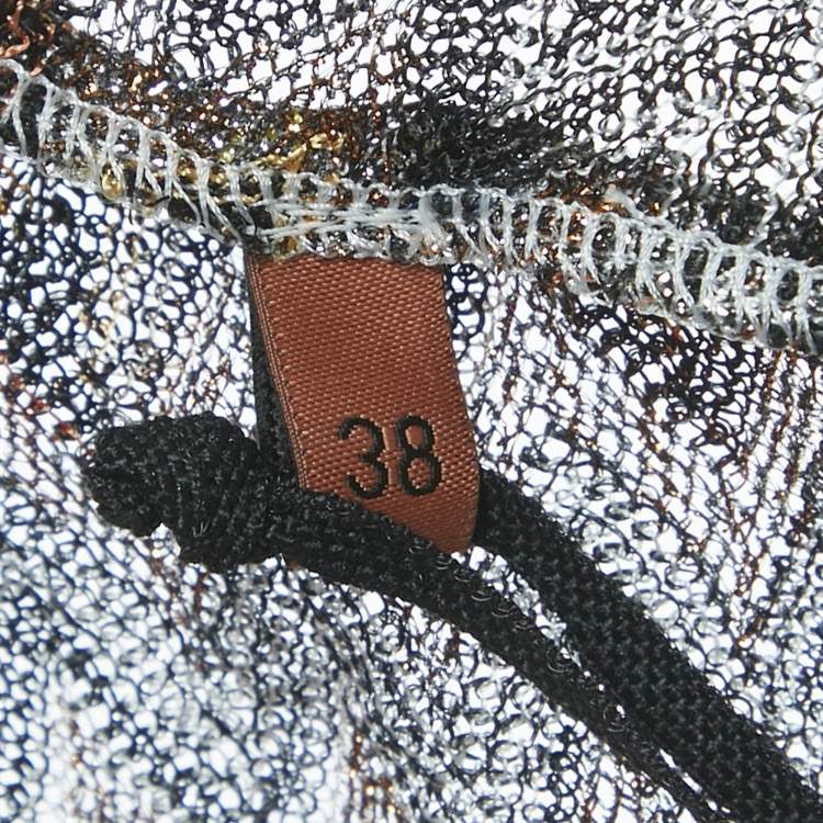 Pre Owned طقم تريكوت ميزوني لوريكس متعرج وردي صغير