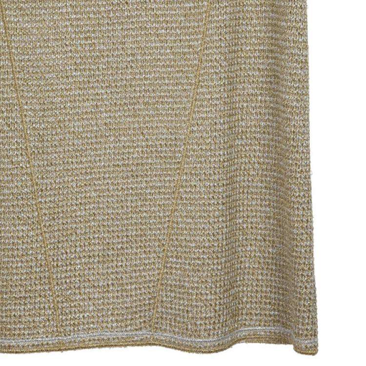 Pre Owned Missoni Metallic Dress Suit S