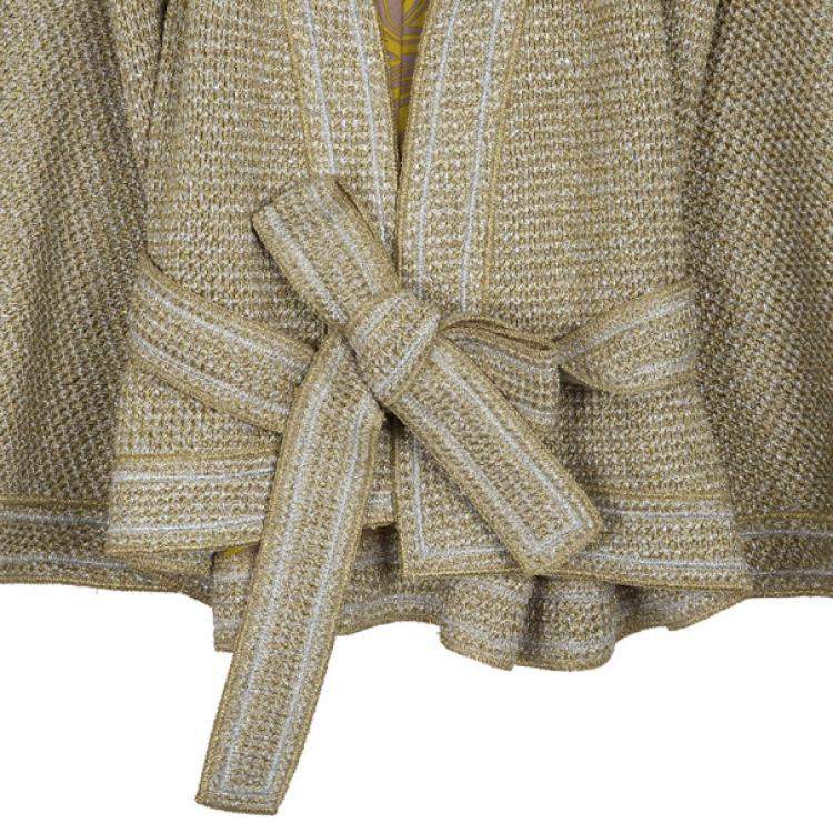 Pre Owned Missoni Metallic Dress Suit S