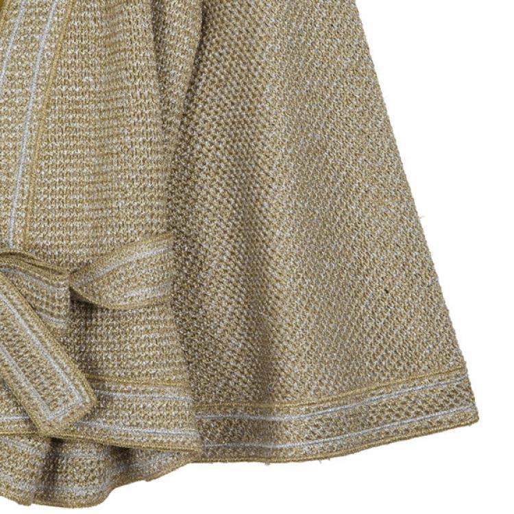 Pre Owned Missoni Metallic Dress Suit S