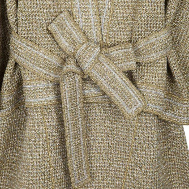 Pre Owned Missoni Metallic Dress Suit S