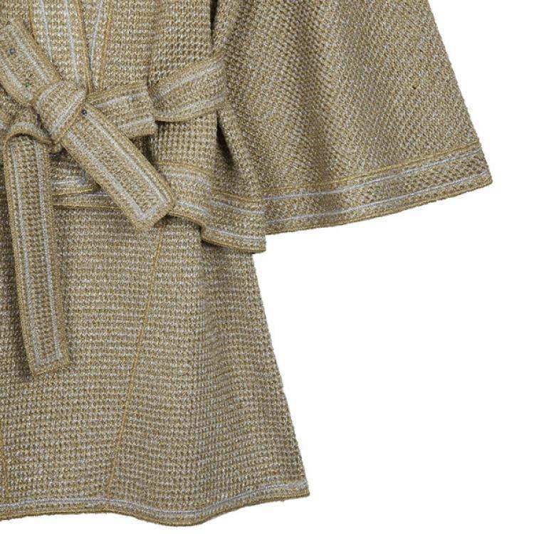 Pre Owned Missoni Metallic Dress Suit S