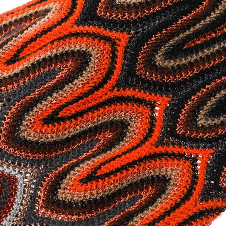 Pre Owned Missoni Multicolor Wool Blend Headband