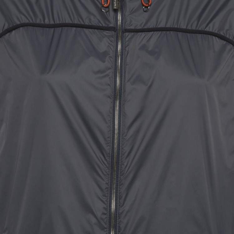 Pre Owned Missoni Multicolor Wool Blend and Nylon reversible Jacket XL