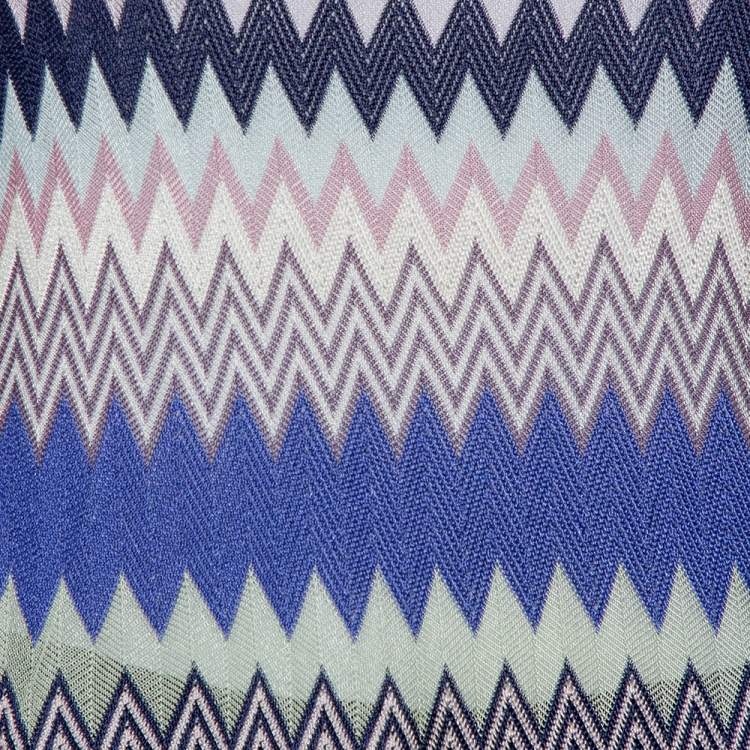 Pre Owned Missoni Multicolor Patterned Knit Cami Top S