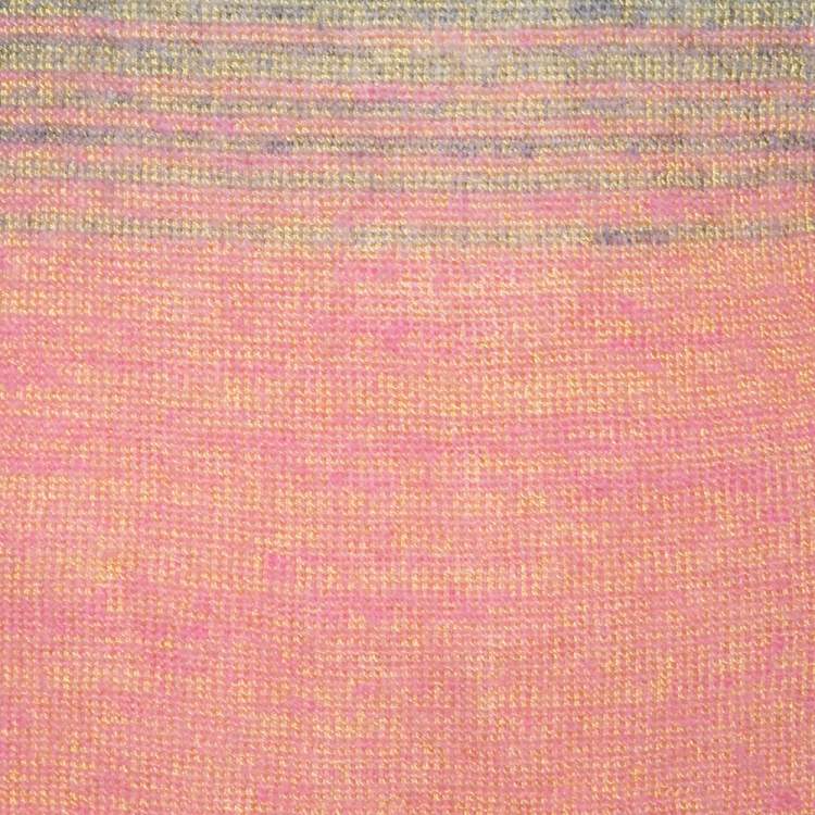 Pre Owned Missoni Multicolored Ombre Alpaca Knit Long Sleeve Jumper L