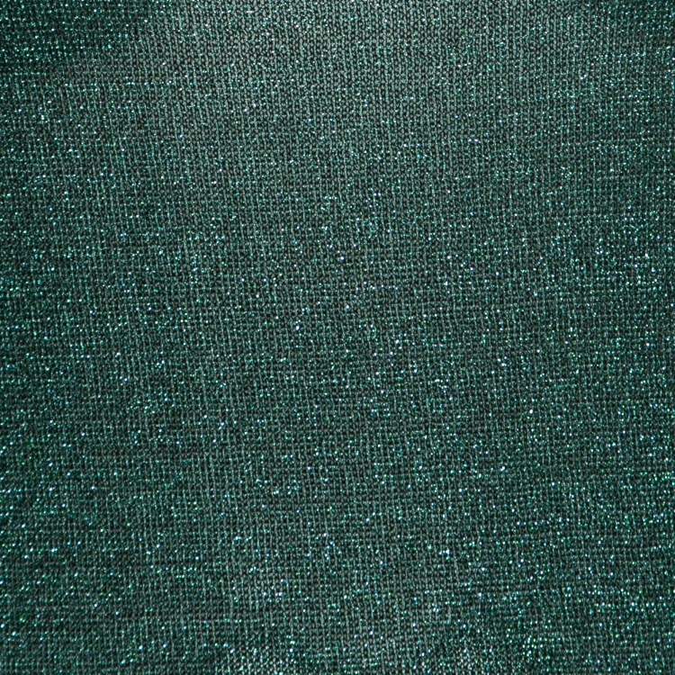 Pre Owned Missoni Green Lurex Knit T-Shirt S