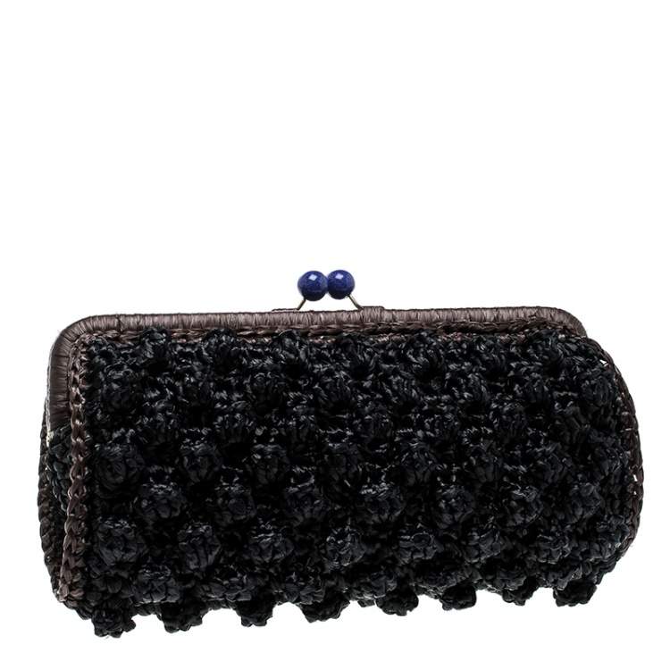 missoni crochet bag