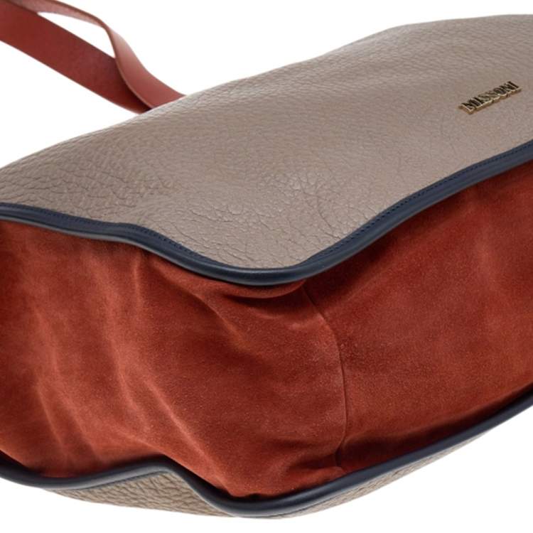 Pre Owned Missoni Tri Color Leather Tote