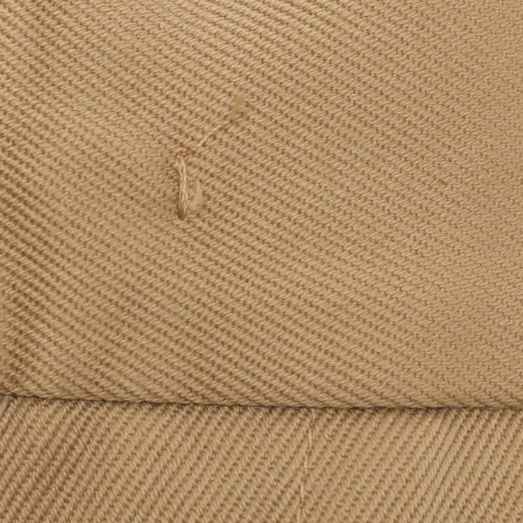 Pre Owned Miu Miu Brown Cotton Trouser S