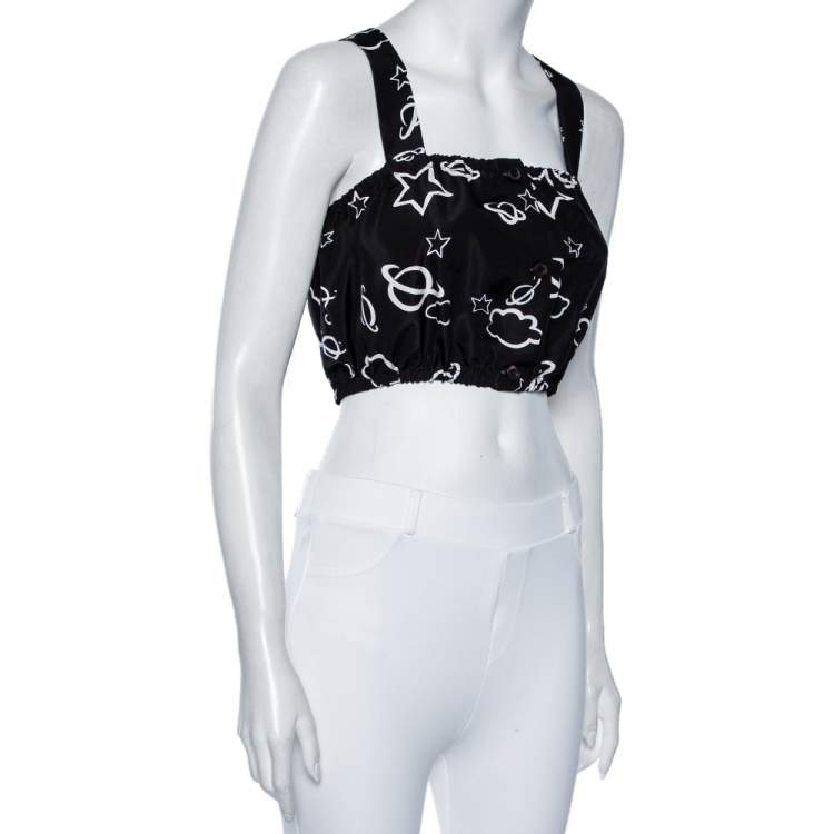 Women's Bralette Top With Logo Detail by Miu Miu