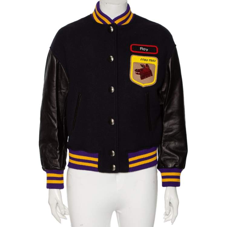 miu miu varsity jacket