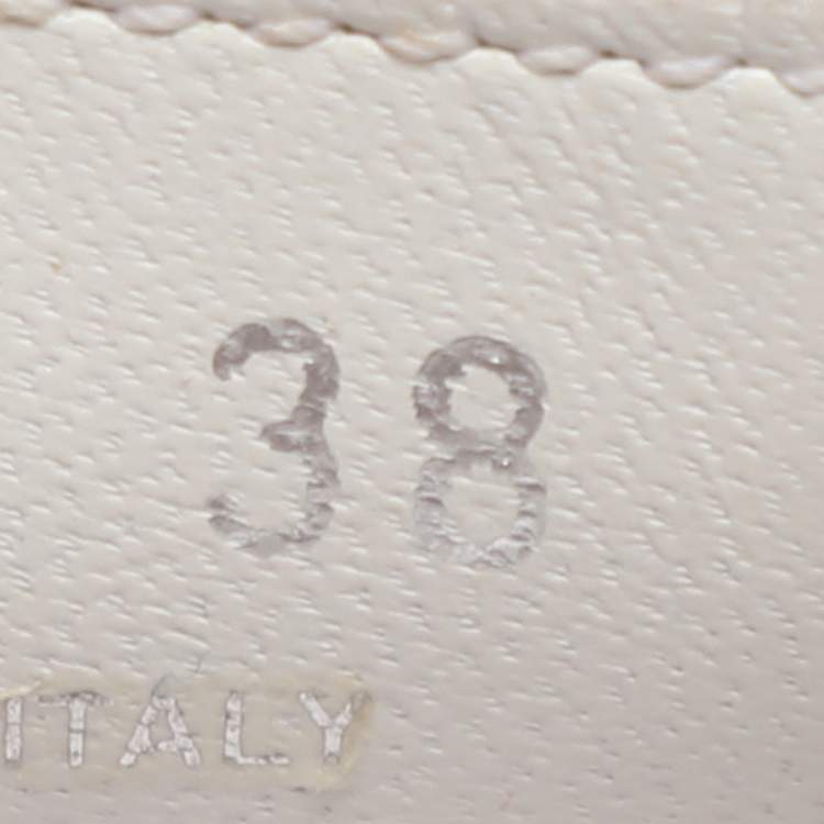 Pre Owned Miu Miu White Mesh and Neoprene Crystal Embellished Slip-On Sneakers Size 38