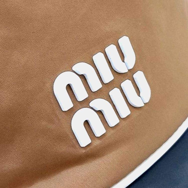 Pre Owned Miu Miu Technical Bucket Hat
