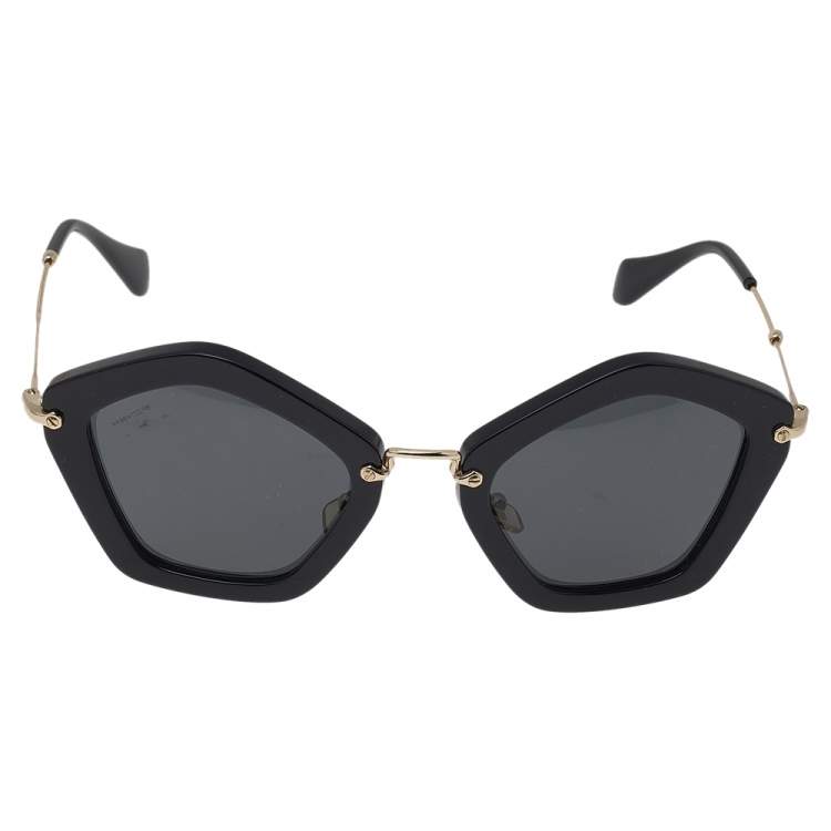 Miu miu sunglasses cat eye clearance black