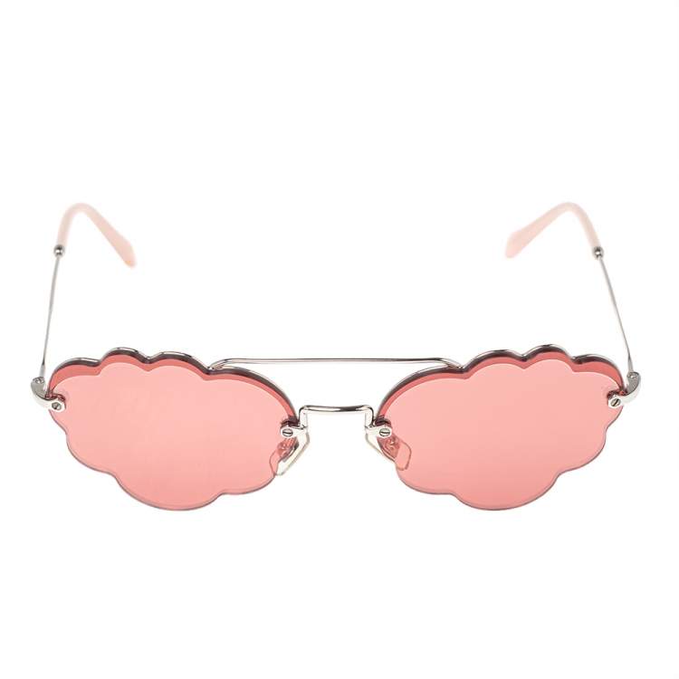 Miu Miu Eyewear presents Head In The Clouds, celebrating this season's  playfully cloud-shaped sunglasses. Discover the new collection on miumiu.com...  | By Miu MiuFacebook