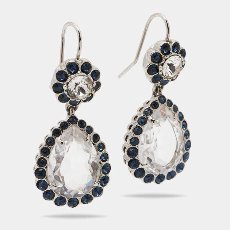 Miu miu discount crystal earrings