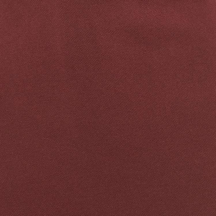 Pre Owned Miu Miu Burgundy Logo Embroidered Pique Cotton Skirt XL 