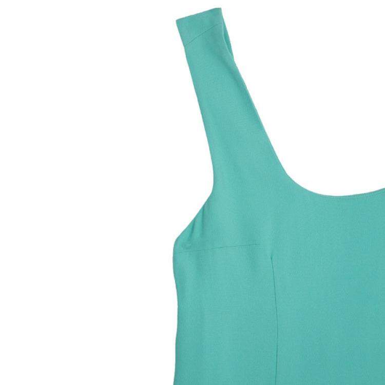 Pre Owned Miu Miu Mint Green Dress M