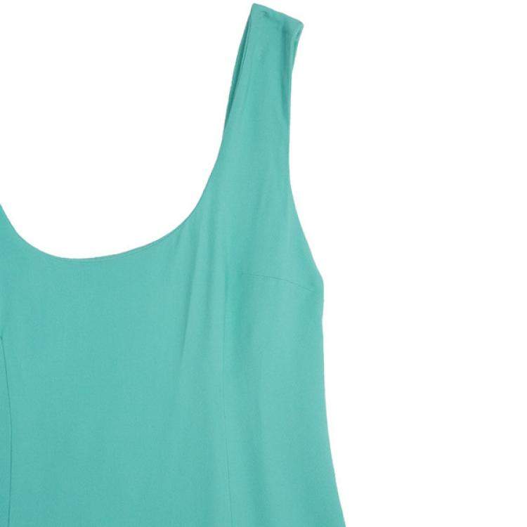 Pre Owned Miu Miu Mint Green Dress M