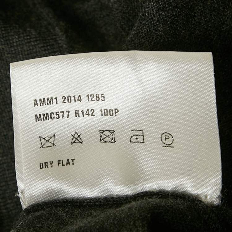 Pre Owned Miu Miu Black Knit Buttoned Cardigan S