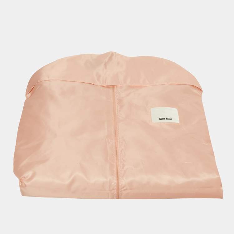 Pre Owned Miu Miu Black Synthetic Flared Mini Dress S