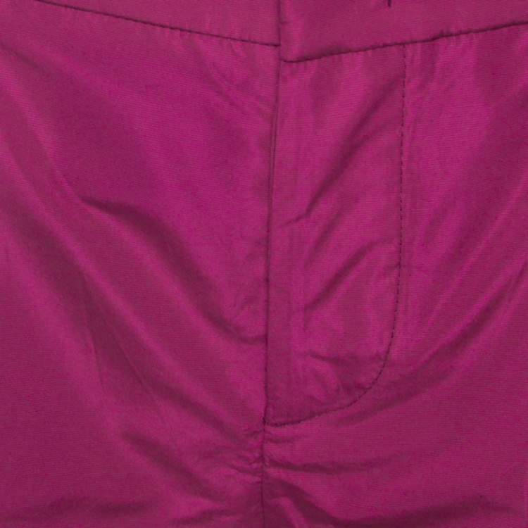 Pre Owned Miu Miu Hot Pink Mini Shorts S