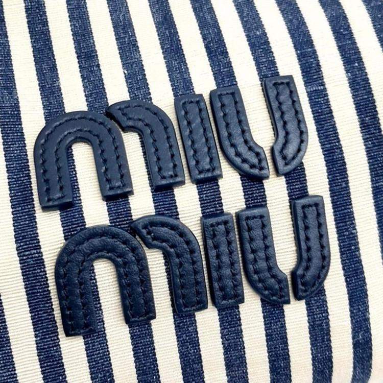 Pre Owned Miu Miu Spirit Fabric Mini Hobo Bag