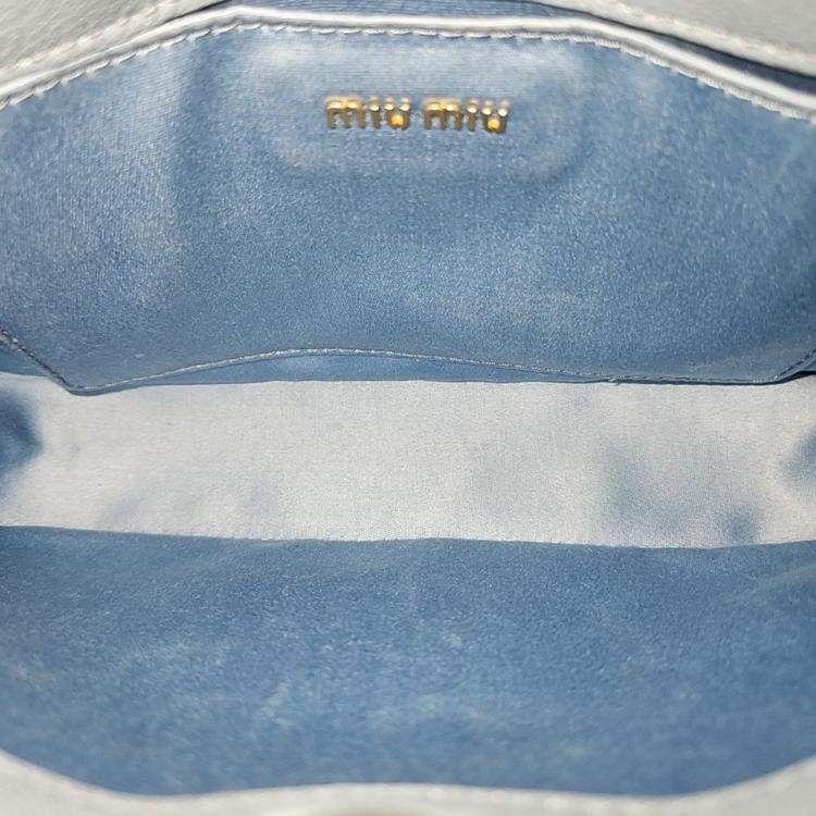 Pre Owned Miu Miu Madras hobo bag