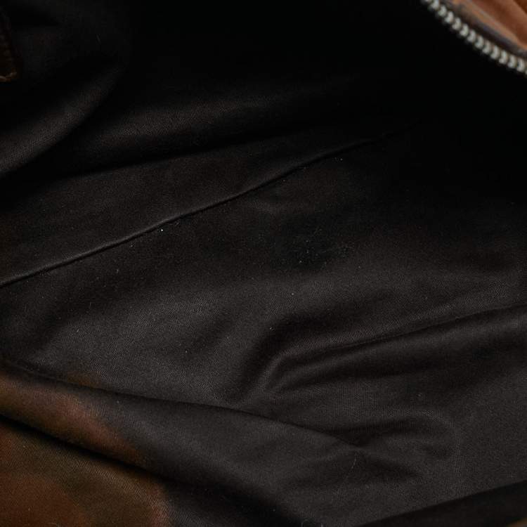 Pre Owned Miu Miu Brown Leather Satchel