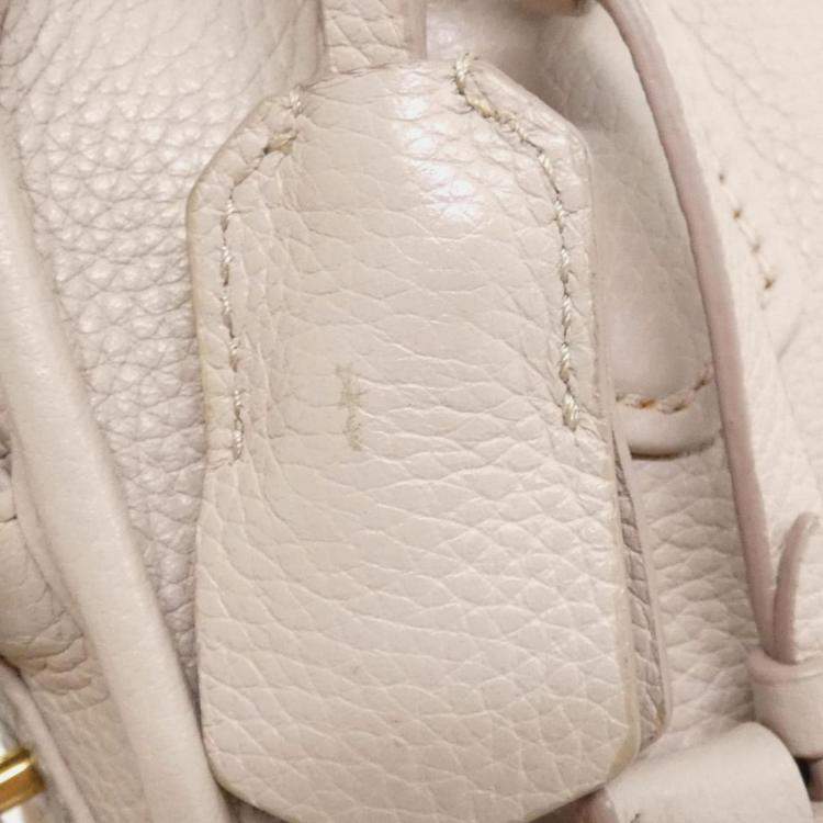 Pre Owned Miu Miu Beige Handbag