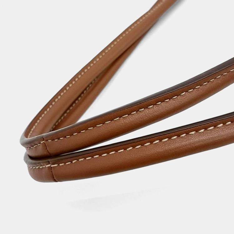 Pre Owned Miu Miu Brown Leather Ivy Shoulder Bag