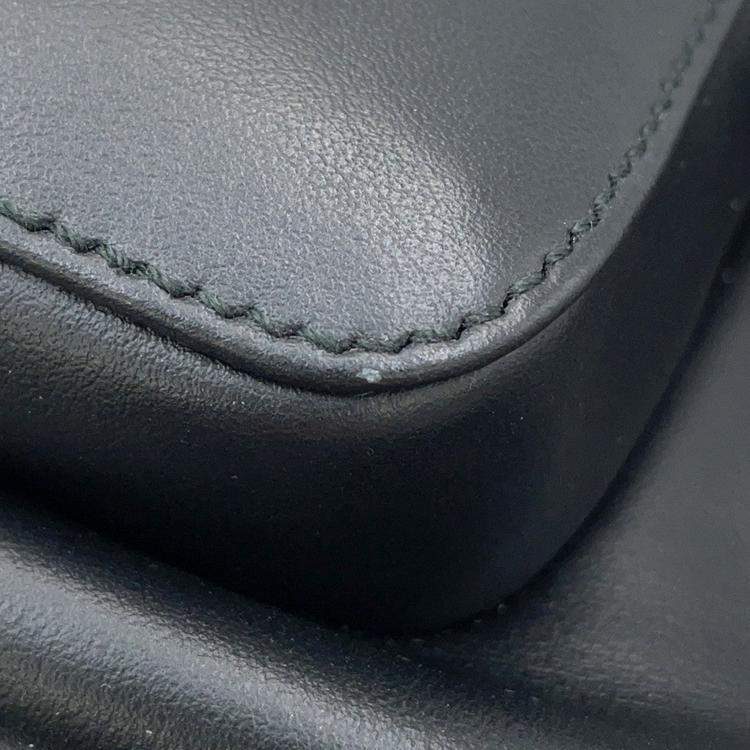 Pre Owned Miumiu Pocket Bag Black Nappa Leather