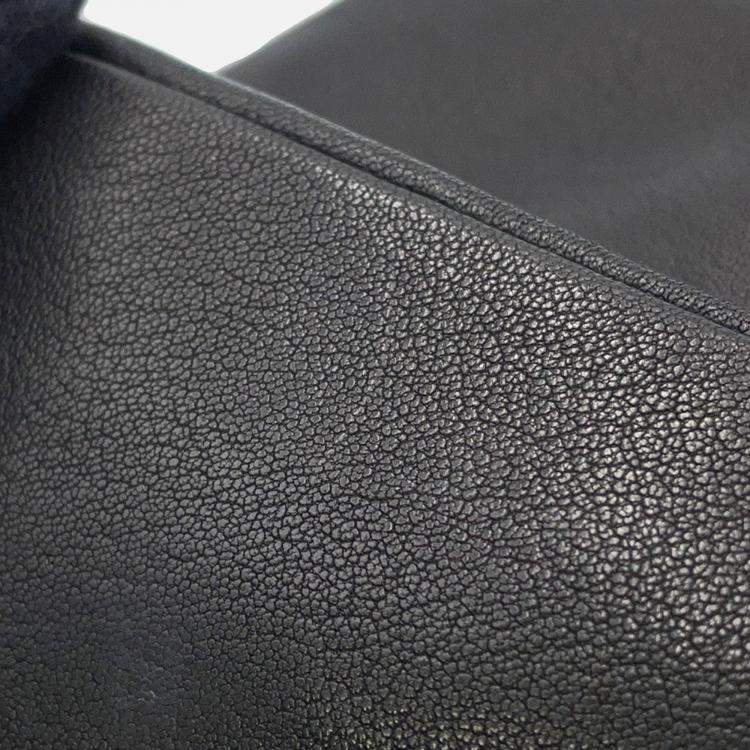 Pre Owned Miumiu Mini Bag Black Leather