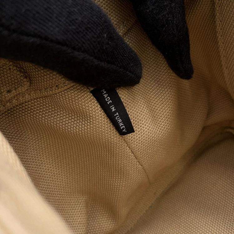 Pre Owned Miumiu Canvas2Wayhandbag Beige Cotton