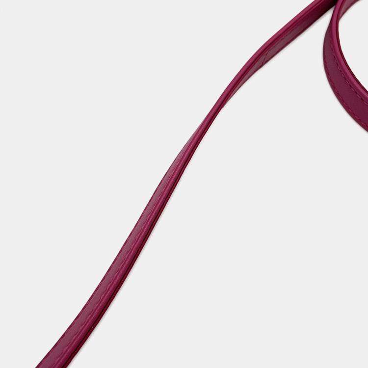 Pre Owned Miumiu Arcadi Matelasse 2-Way Bag Pink Leather