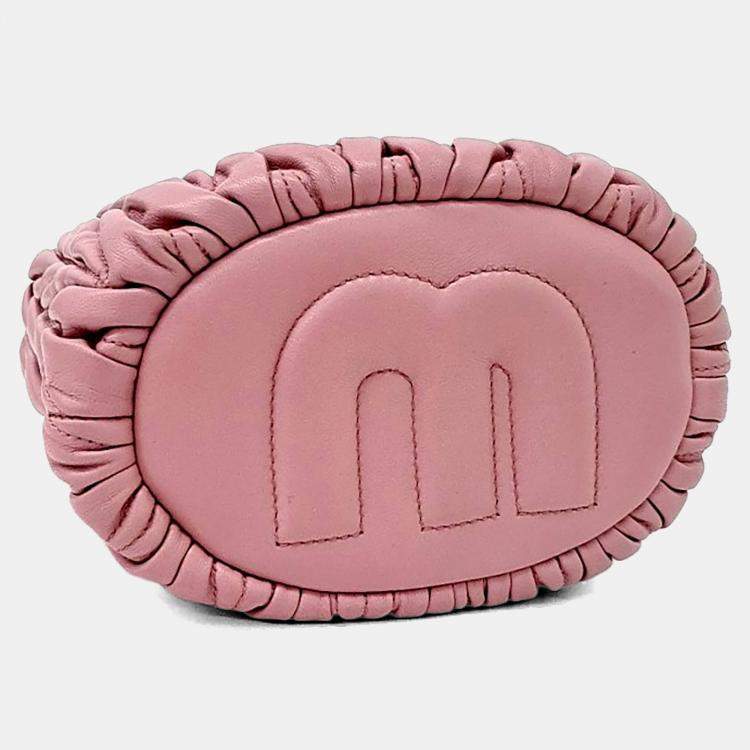 Pre Owned Miu Miu Matrasse Bucket Bag (5BE014)