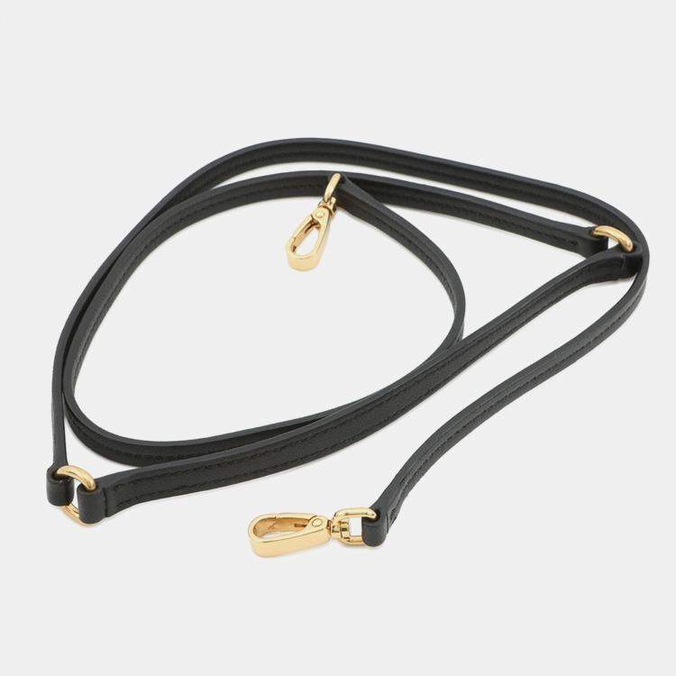 Pre Owned Miumiu Wonder Black Leather 2Way Shoulder Bag 